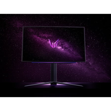 LG - UltraGear 27" OLED QHD 240Hz 0.03ms FreeSync and NVIDIA G-SYNC Compatible Gaming Monitor with HDR10 - Black