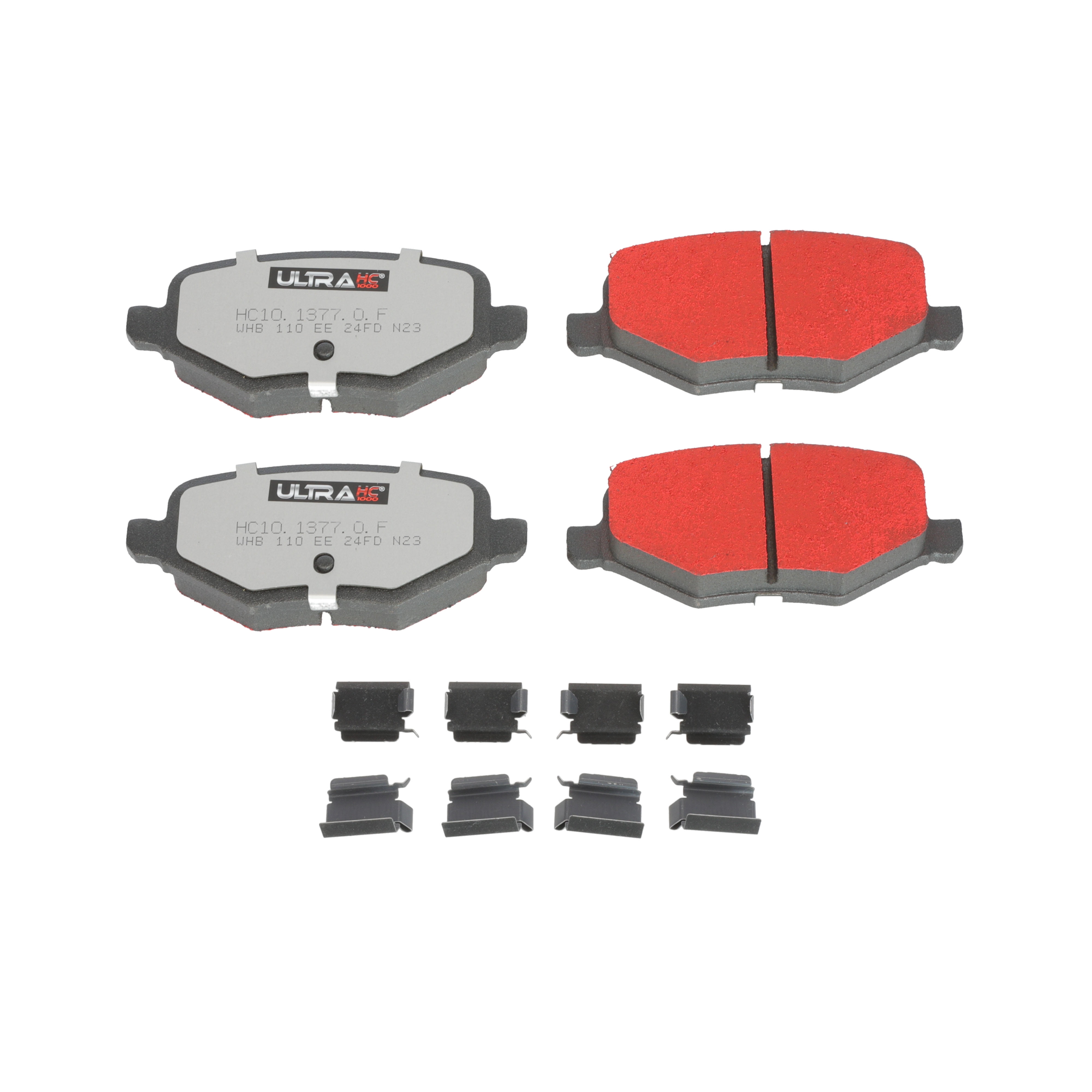 Ultra HC 1000 Brake Pad Set, Rear HC10.1377.0.F, Ford Explorer 2016-2011