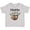 AC-Heather Grey, variant on Pawpaw Loves Me Cute Sloth and Baby Boys or Girls Baby T-Shirt