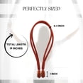 thumbnail image 4 of Evideco French Home Goods Jade Red Curtain Tiebacks (2 Count), 4 of 8
