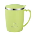 thumbnail image 1 of Redempat Stainless Steel Cup Multiple Color Options Easy To Clean Wide Mouth Opening Portable Size Coffee Mug Light Green, 1 of 6