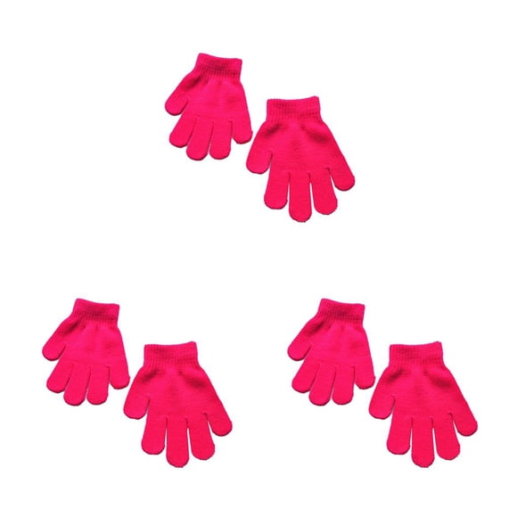 Sonducket 1 par de guantes para niños, cubierta para los dedos, guante para mantener el calor para niños pequeños para exteriores Type1 NO1