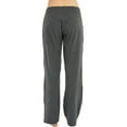 thumbnail image 2 of U2SKIIN Womens Cotton Pajama Pants, Soft Lounge Lightweight Sleep Pj Bottoms,(Dark Grey Mel,M), 2 of 6