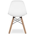 thumbnail image 5 of Aron Living 21.75" Plastic and Wood Kids Playroom Chairs in White (Set of 2), 5 of 8