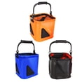 thumbnail image 3 of LJNYFDC Fishing Storage Container Collapsible Fishing Bucket Box Large Capacity Zipper Closure Mesh Cover Design Ergonomic Handle Fishing Bucket Live Fish Storage, 3 of 6