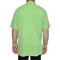 thumbnail image 4 of Polo Ralph Lauren Mesh Cotton Polo Big Pony Shirt T-Shirt Top, Green, 1XB, 4 of 5