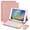 Rose Gold Mouse, variant on Magnetic Keyboard Mouse Combo Case with RGB Backlight Keypad & Stylus Slot for iPad 5/6 Gen, Air 1/2, Pro 9.7" 2017/2018,Black Mouse