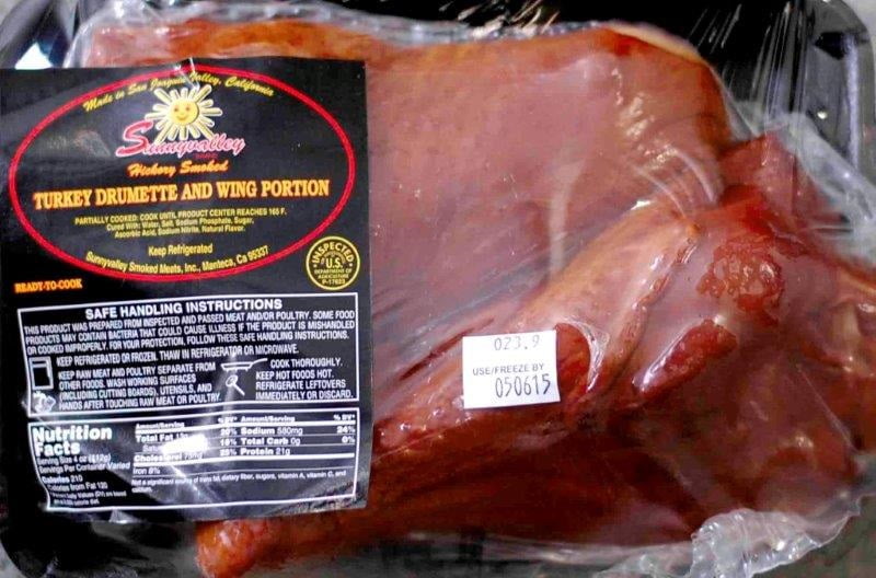 Sunnyvalley Smoked Turkey Wings 1 2 Lb