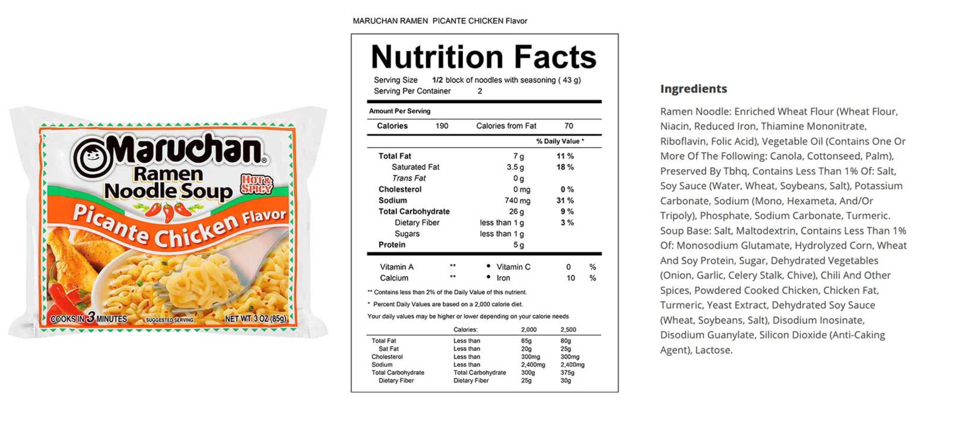 Maruchan Ramen Noodle Soup Variety, 11 Flavors, 3 Ounce, 2 Packages each Flavor, Total 22 Packages