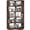 Walnut, variant on Aheaplus 6-Tier Corner Bookshelf, Freestanding L-Shaped Etagere with Baffles, Space-Saving Display Storage Shelf for Home Office, Living Room, Bedroom, Kitchen,White