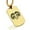 Gold, variant on Stainless Steel Aries Zodiac (Ram) Dog Tag Pendant Necklace