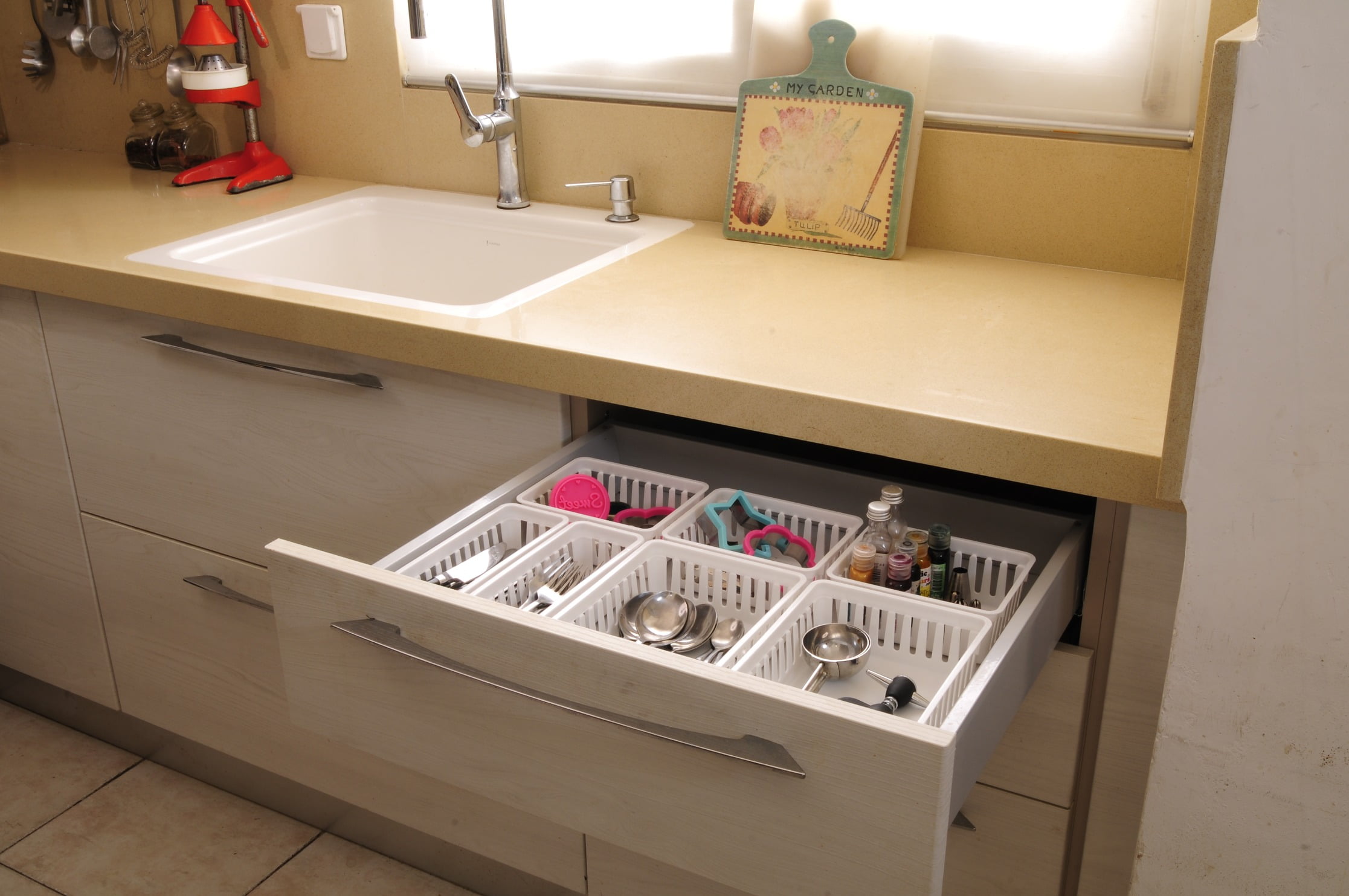 Mainstays 3Pack Square Mini Plastic Storage Tray Organizers