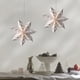 thumbnail image 2 of Papel de Árbol de Navidad Blanco Ornamento de Copo de Nieve de Navidad Ornamento de Decoración de Fiesta de Copo de Nieve Blanco Ornamentos de Navidad Blancos, 2 of 6