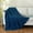 Navy Blue, variant on LONG CREATE Soft Knitted Throw Blanket 50" x 60" Taupe, Boho Chevron Farmhouse Throw for Bed Couch