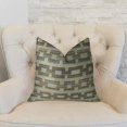 thumbnail image 3 of Plutus Brands Square Link Handmade Throw Pillow, (Double sided 20" x 30" Queen), 3 of 3