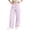 #05 Pink 【Mix, Match & Rotate: Stock Up on Daily Colors】, variant on Women's Cargo Pants, Wide Leg Pants with Elastic Waist, Drawstring & Pockets, Outdoor Hiking Athletic Gym Wear | VerBelle,Army Green L