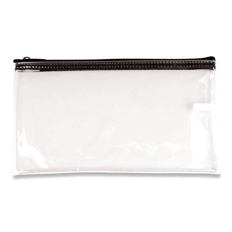 Clear View Vinyl Zipper Bag - 11W x 6H Stock