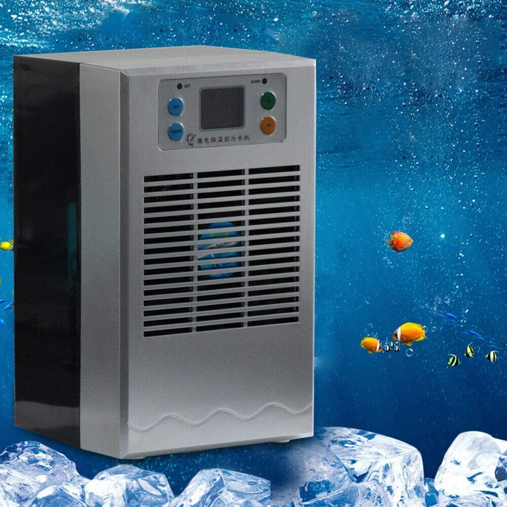 WUZSTAR Aquarium Water Chiller LCD Display Fish Tank Cooler Cooling
