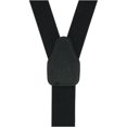 thumbnail image 2 of CTM  Coated Leather Buckle Strap Suspenders with Metal Swivel Hook Ends (Men), 2 of 3