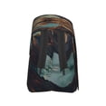 thumbnail image 3 of Kdxio Tree Meditating Golden Retriever for Double Compartment Pen Case Oxford Organizer with Zipper Pockets for Students Artists, 3 of 7