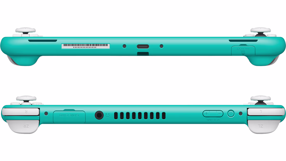 Nintendo Switch Lite Turquoise (International Edition) Bundle with Super Smash Bros Ultimate