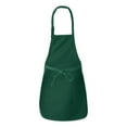 thumbnail image 3 of Q-Tees Q4350 Apron Unisex Adult Full-Length with Pockets, 3 of 3