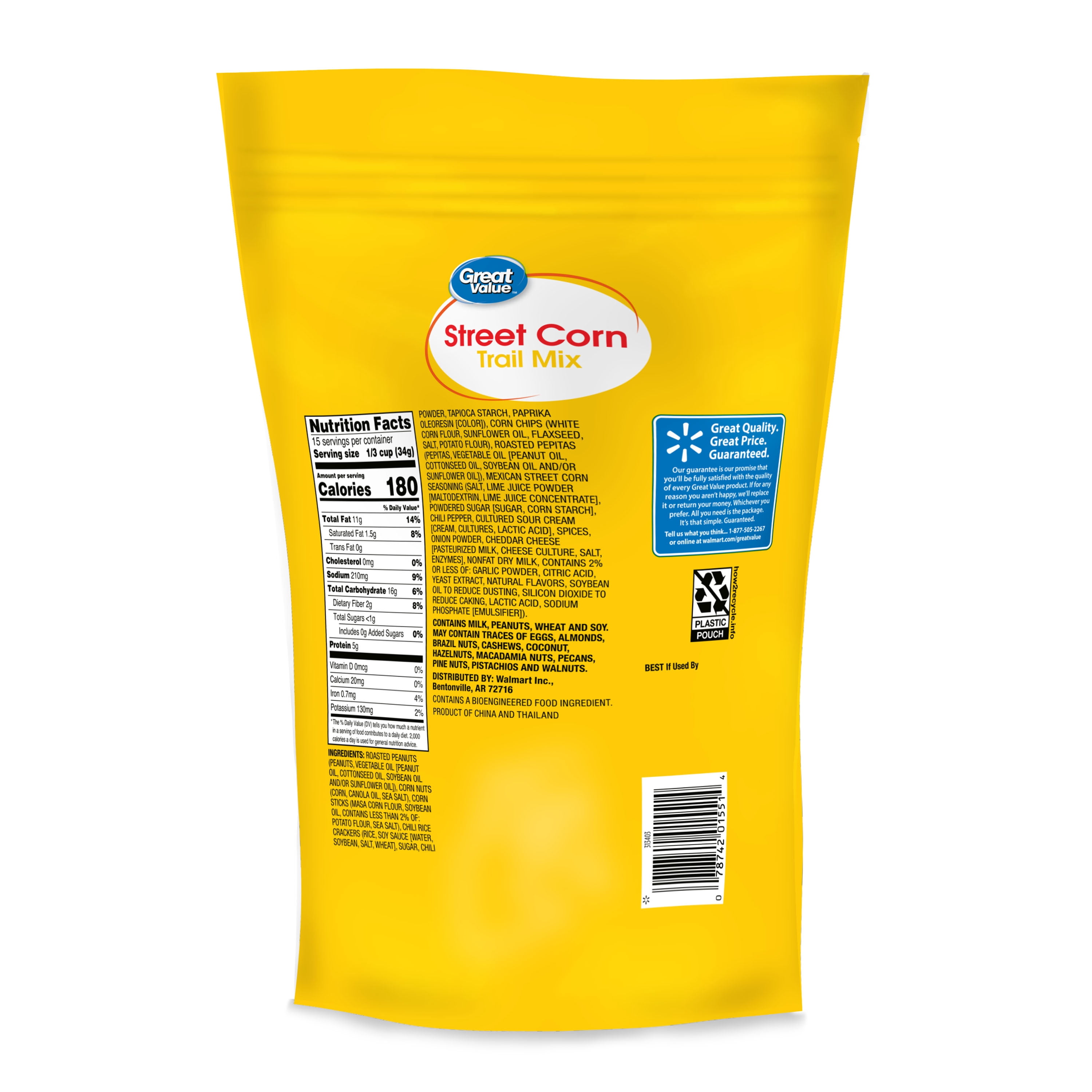 Great Value Street Corn Trail Mix, 18 oz