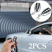 2pcs Wireless Backup Key Quick Copy Key Wireless Remote Control For Garage Sliding Gate Door Opener Automatic Operator