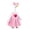 A009, variant on Valentines Day Porch Goose Outfit Clothes Porch Outdoor Patio Yard Art Decoration, 23-inch Porch Goose Valentine Outfits Holiday Decorations Gift