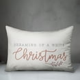 thumbnail image 3 of Creative Products Dreaming of a White Christmas 14x20 Spun Poly Pillow, 3 of 3