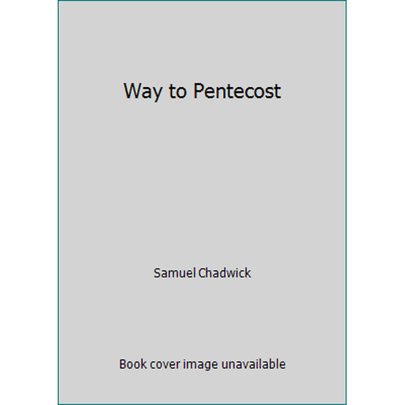 Pre-Owned Way to Pentecost (Paperback) 0340018852 9780340018859