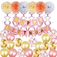 thumbnail image 1 of Kit de globos de cumpleaños, 34 unidades, globos de látex, 1 of 3