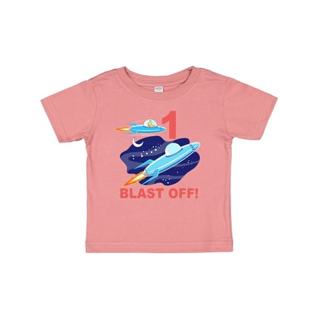 

Inktastic Outer Space 1st Birthday Gift Baby Boy or Baby Girl T-Shirt