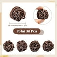 thumbnail image 7 of Wicker Rattan Balls Decorative Orbs Vase Fillers for Craft Party Valentine's Day Wedding Table Decoration Wheat 36.5~40mm 30pcs, 7 of 7