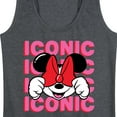 thumbnail image 3 of Mickey & Friends - Iconic Minnie - Women's Racerback Tank Top, 3 of 5