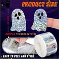 thumbnail image 7 of 500pcs Halloween Stickers, Halloween Ghost Adhesive Stickers Cute Holographic Waterproof Decals for Party Decor, 7 of 7