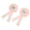 thumbnail image 3 of Baby Shower Tiara Baby Shower Strap Badge Eternal Wreath Floral Headpiece Set Decoration Photo Props for Baby Shower Party, 3 of 5