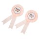 thumbnail image 3 of Baby Shower Tiara Baby Shower Strap Badge Eternal Wreath Floral Headpiece Set Decoration Photo Props for Baby Shower Party, 3 of 5
