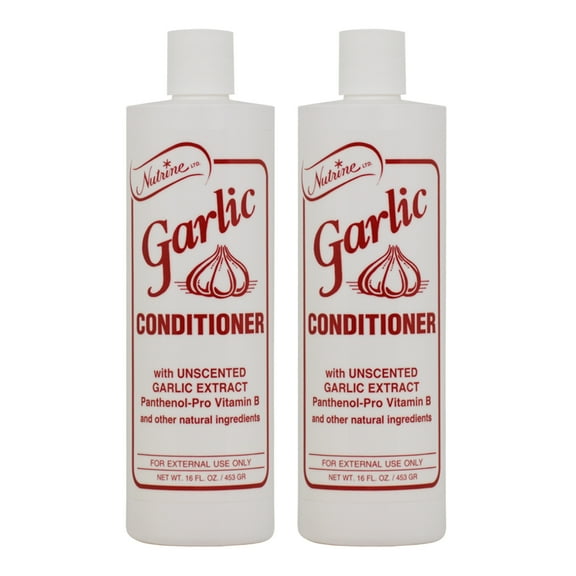Nutrine Garlic Conditioner - Unscented 16oz (Pack of 2)
