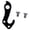 Black, variant on Bike Rear Derailleur Gear Mech Hanger #322175 for Trek Bicycle Tail Hook