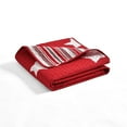 thumbnail image 3 of Lush Decor Star Kids Print Cotton Reversible Throw, 50" x 60", Navy, Single, 3 of 7