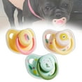 thumbnail image 1 of Fiudx Chupete de Silicona Suave para Perros, Reduce La Ansiedad y El Estrés, con Funda de Anillo Portátil, Extraíble y Fácil de Limpiar, Juguete para Masticar para Perros Pequeños y Gatos, Juguete Ca, 1 of 1
