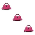 thumbnail image 3 of Destyer Carry All Essentials In Style With Hand Bag Sturdy And Durable Crossbody Bag rose red 29*19*9*12 3Set, 3 of 6
