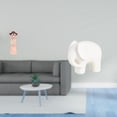 thumbnail image 2 of Estatua De Elefante De Cerámica Y Resina De Niña Tradicional China, Escultura En Miniatura, Figura Coleccionable, Regalo Para Decoración De Dormitorio Y Oficina., 2 of 8