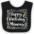 thumbnail image 3 of Inktastic Happy Birthday Mommy Boys or Girls Baby Bib, 3 of 4
