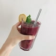 thumbnail image 5 of Meijiashe Stainless Steel Reusable Metal Drinking Straws Set With Boba Straws Bag, 5 of 10