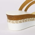 thumbnail image 4 of Mepaouo Women's Slide Sandals Arch Support Slip on Wedge Shoes Comfort Casual Platform Walking Sandal, 4 of 8