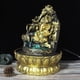 thumbnail image 4 of Fuente de escritorio decorativa de resina de forma única, adorno de mesa para el hogar con luz, enchufe estadounidense de 110 V, 4 of 15