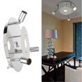 thumbnail image 4 of Household Ceiling Lamp 3 Heads Round Ceiling Lamp Modern Ceiling Light for Bedroom Living Room 85‑265V CharmCharm 2025, 4 of 5