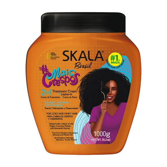 Skala #Mais Crespos 2 in 1 Treatment Cream 35.3oz
